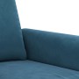 Blauer Samtsessel 60 cm von , Sofas - Ref: Foro24-359518, Preis: 180,71 €, Rabatt: %