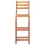 Küchenstühle 2 Einheiten aus massivem Akazienholz von vidaXL, Küchenhocker - Ref: Foro24-46314, Preis: 116,03 €, Rabatt: %