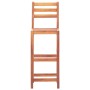 Küchenstühle 2 Einheiten aus massivem Akazienholz von vidaXL, Küchenhocker - Ref: Foro24-46314, Preis: 118,19 €, Rabatt: %