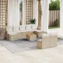 Garden sofa set with beige cushions 10 pieces synthetic rattan by , Garden sets - Ref: Foro24-3257094, Price: 664,00 €, Disco...