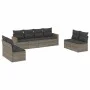 8-piece garden sofa set and gray synthetic rattan cushions by , Garden sets - Ref: Foro24-3258294, Price: 462,56 €, Discount: %