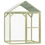 Impregnated pine wood chicken coop 1.5x1.5x2 m by vidaXL, Cages and habitats for small animals - Ref: Foro24-278399, Price: 1...