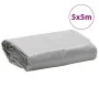Graue Plane 5x5 m 650 g/m² von , Wasserdichte Planen - Ref: Foro24-156046, Preis: 120,65 €, Rabatt: %