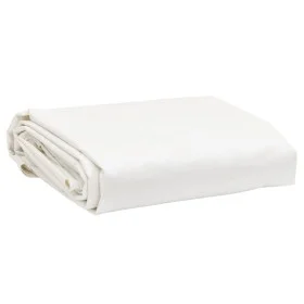 White canvas 1.5x2 m 650 g/m² by , Waterproof tarpaulins - Ref: Foro24-156067, Price: 28,68 €, Discount: %