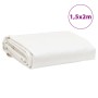 Weiße Leinwand 1,5x2 m 650 g/m² von , Wasserdichte Planen - Ref: Foro24-156067, Preis: 33,69 €, Rabatt: %