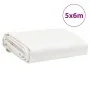 Lona blanca 5x6 m 650 g/m² de , Lonas impermeables - Ref: Foro24-156071, Precio: 180,16 €, Descuento: %