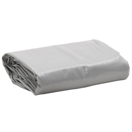 Graue Plane Ø 2,8 m 650 g/m² von , Wasserdichte Planen - Ref: Foro24-156207, Preis: 37,33 €, Rabatt: %