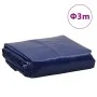 Blaue Plane Ø 3 m 650 g/m² von , Wasserdichte Planen - Ref: Foro24-156224, Preis: 39,13 €, Rabatt: %