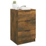 Smoked oak bedside table 40x36x65 cm by vidaXL, Nightstands - Ref: Foro24-817051, Price: 45,36 €, Discount: %