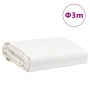 Weiße Leinwand Ø 3 m 650 g/m² von , Wasserdichte Planen - Ref: Foro24-156232, Preis: 39,55 €, Rabatt: %