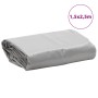 Lona gris 1,5x2,5 m 650 g/m² de , Lonas impermeables - Ref: Foro24-156044, Precio: 40,96 €, Descuento: %