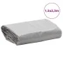 Lona gris 1,5x2,5 m 650 g/m² de , Lonas impermeables - Ref: Foro24-156044, Precio: 39,91 €, Descuento: %