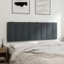 Dunkelgraues, samtgepolstertes Kopfteil 140 cm von , Kopf- und Fußteile - Ref: Foro24-374670, Preis: 58,12 €, Rabatt: %