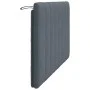 Dunkelgraues, samtgepolstertes Kopfteil 140 cm von , Kopf- und Fußteile - Ref: Foro24-374670, Preis: 58,12 €, Rabatt: %