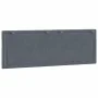 Dunkelgraues, samtgepolstertes Kopfteil 140 cm von , Kopf- und Fußteile - Ref: Foro24-374670, Preis: 58,12 €, Rabatt: %
