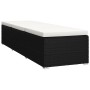 Garden lounger with cushion and cream synthetic rattan table by vidaXL, Loungers - Ref: Foro24-46225, Price: 155,41 €, Discou...
