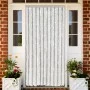 Cortina antimoscas chenilla gris claro y blanco 100x200 cm de , Mosquiteras para ventanas - Ref: Foro24-377315, Precio: 67,38...