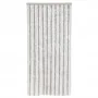 Cortina antimoscas chenilla gris claro y blanco 100x200 cm de , Mosquiteras para ventanas - Ref: Foro24-377315, Precio: 67,38...