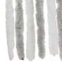 Cortina antimoscas chenilla gris claro y blanco 100x200 cm de , Mosquiteras para ventanas - Ref: Foro24-377315, Precio: 67,38...