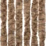 Beiger und dunkelbrauner Chenille-Fliegenschutzvorhang, 90 x 200 cm von , Moskitonetze für Fenster - Ref: Foro24-377320, Prei...