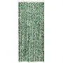 Green and white chenille fly curtain 56x200 cm by , Mosquito nets for windows - Ref: Foro24-377383, Price: 37,67 €, Discount: %