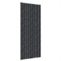 Cortina antimoscas chenilla gris antracita 100x200 cm de , Mosquiteras para ventanas - Ref: Foro24-377381, Precio: 63,66 €, D...