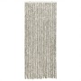 Hellgrauer und dunkelgrauer Chenille-Fliegenvorhang, 56 x 200 cm von , Moskitonetze für Fenster - Ref: Foro24-377395, Preis: ...