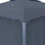 Gazebo with curtain and LED light strip anthracite aluminum 4x3 m by , Tents and gazebos - Ref: Foro24-3070355, Price: 556,27...