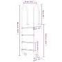 Poolleiter 304 Edelstahl 54x38x184,5 cm von , Pooltreppen und Rampen - Ref: Foro24-93459, Preis: 249,13 €, Rabatt: %