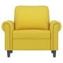 Sillón de terciopelo amarillo 60 cm de , Sofás - Ref: Foro24-359515, Precio: 165,06 €, Descuento: %
