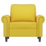 Yellow velvet armchair 60 cm by , Sofas - Ref: Foro24-359515, Price: 185,43 €, Discount: %