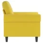 Sillón de terciopelo amarillo 60 cm de , Sofás - Ref: Foro24-359515, Precio: 165,06 €, Descuento: %
