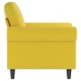 Yellow velvet armchair 60 cm by , Sofas - Ref: Foro24-359515, Price: 185,43 €, Discount: %