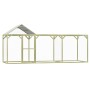 Impregnated pine wood chicken coop 4.5x1.5x2 m by vidaXL, Cages and habitats for small animals - Ref: Foro24-278401, Price: 2...