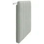 Cabecero de cama acolchado terciopelo gris claro 100 cm de , Cabeceros y pies de cama - Ref: Foro24-374655, Precio: 35,49 €, ...