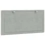 Cabecero de cama acolchado terciopelo gris claro 100 cm de , Cabeceros y pies de cama - Ref: Foro24-374655, Precio: 35,49 €, ...