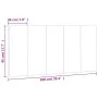 Cabecero de cama acolchado terciopelo gris claro 100 cm de , Cabeceros y pies de cama - Ref: Foro24-374655, Precio: 35,49 €, ...