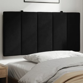 Gepolstertes Kopfteil aus schwarzem Samt, 100 cm von , Kopf- und Fußteile - Ref: Foro24-374657, Preis: 33,09 €, Rabatt: %
