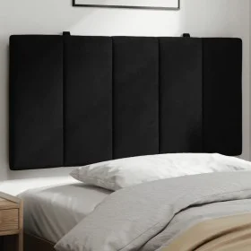 Gepolstertes Kopfteil aus schwarzem Samt, 100 cm von , Kopf- und Fußteile - Ref: Foro24-374657, Preis: 36,98 €, Rabatt: %