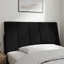 Gepolstertes Kopfteil aus schwarzem Samt, 100 cm von , Kopf- und Fußteile - Ref: Foro24-374657, Preis: 35,30 €, Rabatt: %
