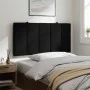Cabecero de cama acolchado terciopelo negro 100 cm de , Cabeceros y pies de cama - Ref: Foro24-374657, Precio: 35,30 €, Descu...