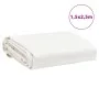 Weiße Leinwand 1,5x2,5 m 650 g/m² von , Wasserdichte Planen - Ref: Foro24-156068, Preis: 31,69 €, Rabatt: %