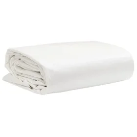 White canvas 5x7 m 650 g/m² by , Waterproof tarpaulins - Ref: Foro24-156201, Price: 186,98 €, Discount: %