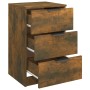 Smoked oak bedside table 40x36x65 cm by vidaXL, Nightstands - Ref: Foro24-817051, Price: 45,36 €, Discount: %