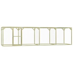 Pine wood chicken coop treated with preservatives, 1.5x6x1.5 m by vidaXL, Cages and habitats for small animals - Ref: Foro24-...