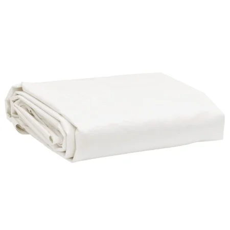 Lona blanco Ø 2,4 m 650 g/m² de , Lonas impermeables - Ref: Foro24-156229, Precio: 21,84 €, Descuento: %