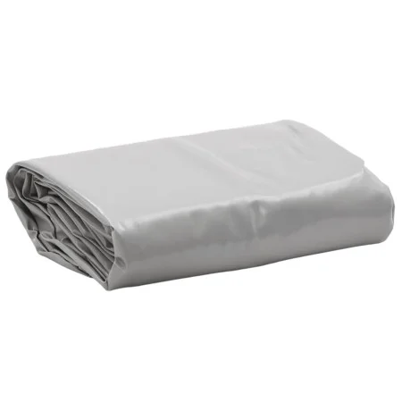 Gray canvas Ø 3 m 650 g/m² by , Waterproof tarpaulins - Ref: Foro24-156208, Price: 32,17 €, Discount: %