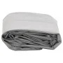 Gray canvas Ø 3 m 650 g/m² by , Waterproof tarpaulins - Ref: Foro24-156208, Price: 32,17 €, Discount: %
