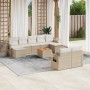 Garden sofa set with beige cushions 10 pieces synthetic rattan by , Garden sets - Ref: Foro24-3257108, Price: 671,67 €, Disco...