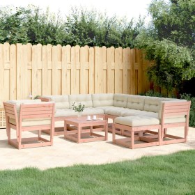 Juego de muebles jardín 8 pzas y cojines madera abeto Douglas de , Conjuntos de jardín - Ref: Foro24-3216953, Precio: 854,85 ...